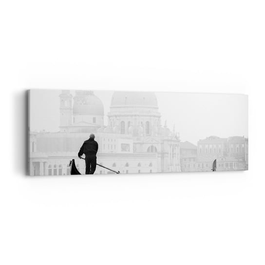 Obraz na płótnie - Podróż do źródeł piękna - 90x30cm - Wenecja Miasto Architektura - Nowoczesny Canvas obraz do salonu do sypialni ARTTOR ARTTOR