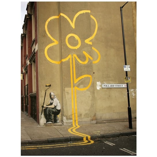 Obraz na płótnie Pollard Street, Banksy 60x80 Legendarte