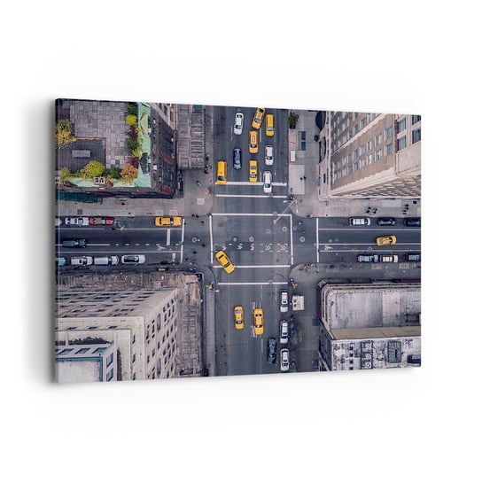 Obraz na płótnie - Prosty wybór - 100x70cm - Nowy Jork Miasto Architektura - Nowoczesny foto obraz w ramie do salonu do sypialni ARTTOR ARTTOR