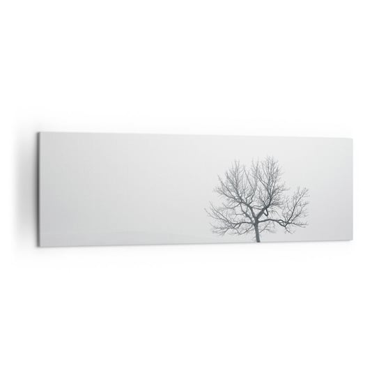 Obraz na płótnie - Przeciw nicości - 160x50cm - Krajobraz Drzewo Natura - Nowoczesny foto obraz w ramie do salonu do sypialni ARTTOR ARTTOR