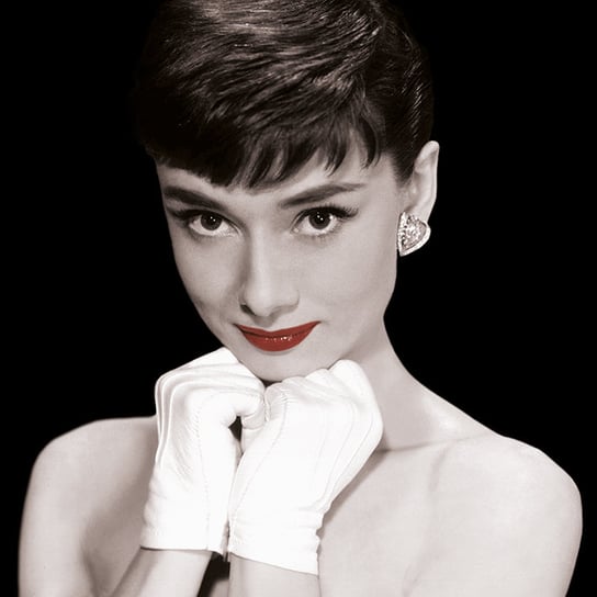 Obraz na płótnie PYRAMID INTERNATIONAL canvas Audrey Hepburn, 40x40 cm Pyramid International