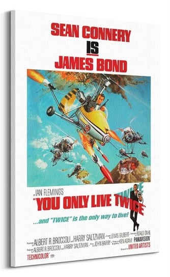 Obraz na płótnie PYRAMID INTERNATIONAL canvas James Bond, 85x120 cm James Bond
