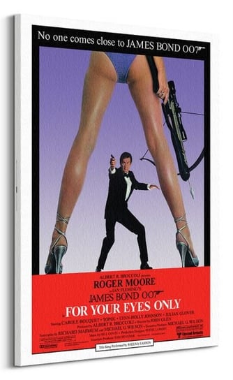 Obraz na płótnie PYRAMID INTERNATIONAL canvas James Bond, 85x120 cm James Bond