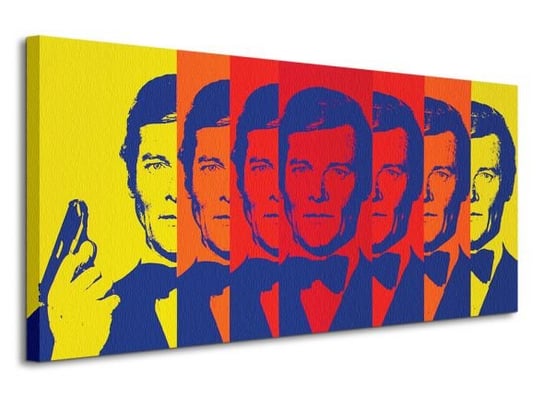 Obraz na płótnie PYRAMID INTERNATIONAL canvas James Bondy, 50x100 cm James Bond