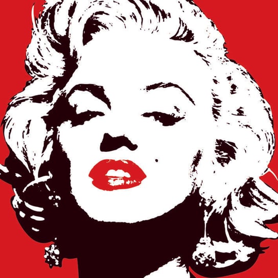 Obraz na płótnie PYRAMID INTERNATIONAL Marilyn Monroe, 40x40x150 cm Pyramid International