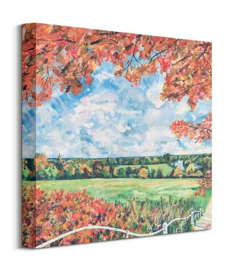 Obraz na płótnie PYRAMID POSTERS Autumn Hill, 40x40 cm Art Group