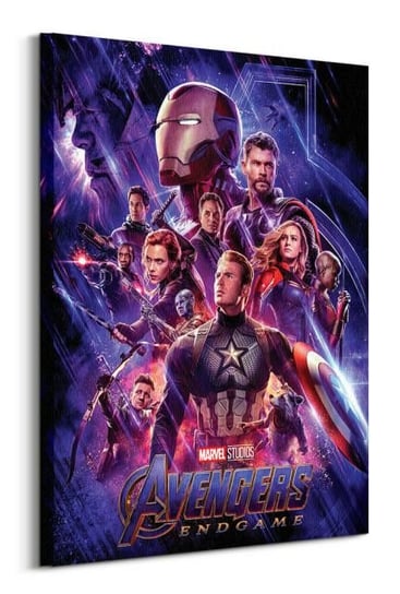 Obraz na płótnie PYRAMID POSTERS Avengers: Endgame Journey's End, 60x80 cm Marvel
