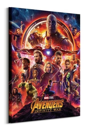 Obraz na płótnie PYRAMID POSTERS Avengers: Infinity War, 60x80 cm Marvel