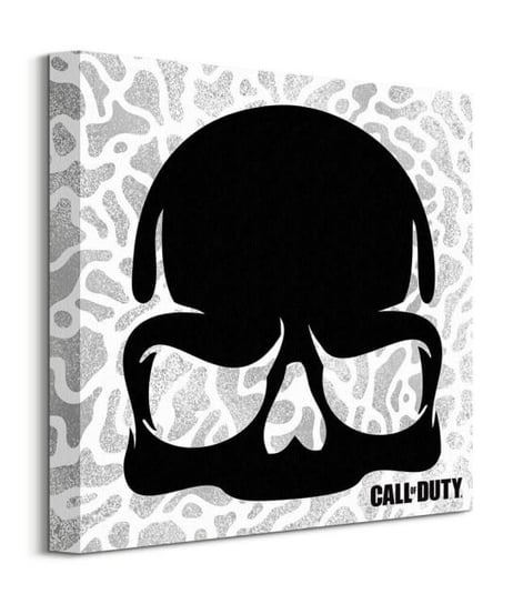 Obraz na płótnie PYRAMID POSTERS Call of Duty Camo Skull Logo, 40x40 cm Pyramid Posters