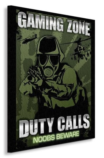 Obraz na płótnie PYRAMID POSTERS Gaming Zone - Duty Calls, 90x120 cm Pyramid Posters