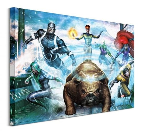 Obraz na płótnie PYRAMID POSTERS Inhumans Team, 80x60 cm Marvel