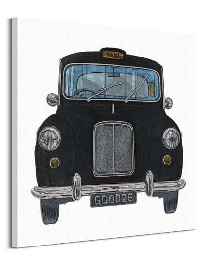 Obraz na płótnie PYRAMID POSTERS Taxi, 85x85 cm Art Group