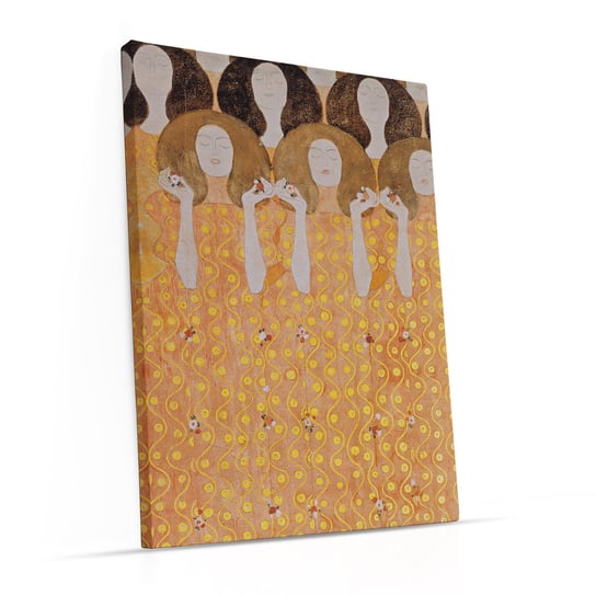 Obraz na płótnie reprodukcja Gustav Klimt Beethoven Frieze - Premium WallPark.pl