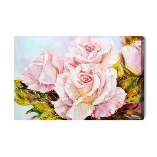 Obraz Na Płótnie Róże Jak Malowane 70x50 Inna marka