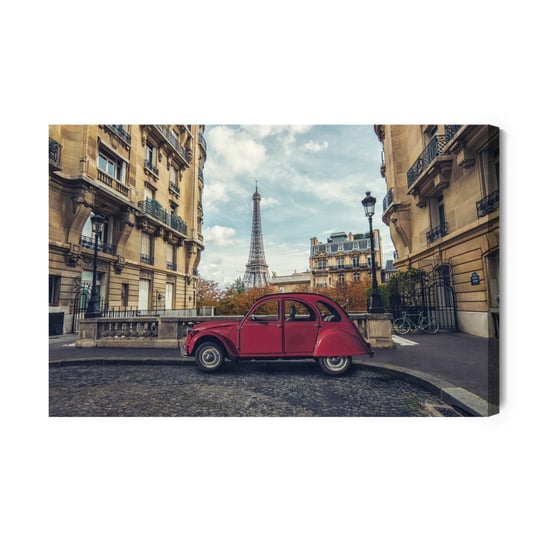 Obraz Na Płótnie Samochód I Architektura Paryża 100x70 Inna marka