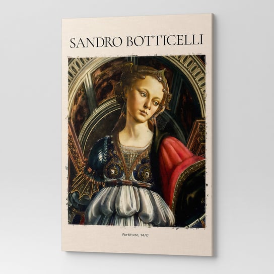 Obraz Na Płótnie Sandro Botticelli Alegoria Siły Rep00083 80X120 Wave Print