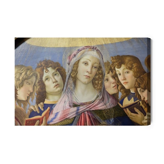 Obraz Na Płótnie Sandro Botticelli "Madonna Z Granatem" Reprodukcja 120x80 NC Inna marka