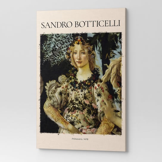 Obraz Na Płótnie Sandro Botticelli Wiosna Rep00091 30X40 Wave Print