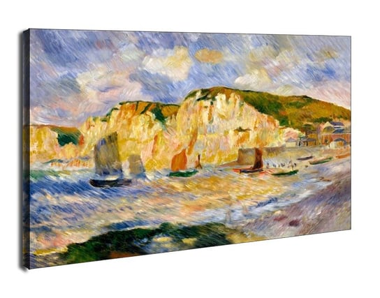 Obraz na płótnie Sea and Cliffs, Auguste Renoir, 120x90 cm Galeria Plakatu