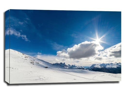 Obraz na płótnie Słoneczne Dolomity, 91,5x61 cm Galeria Plakatu