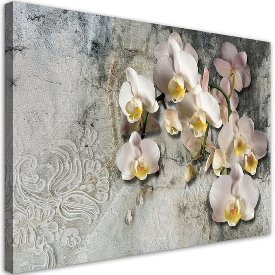 Obraz Na Płótnie, Słoneczne Orchidee Kwiaty - 120X80 Pozostali producenci