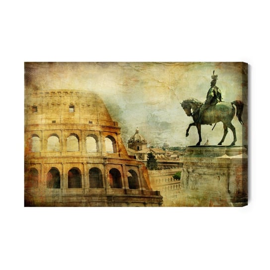 Obraz Na Płótnie Słynne Miejsca W Rzymie 40x30 NC Inna marka