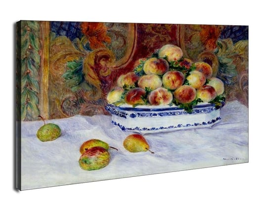 Obraz na płótnie Still Life with Peaches, Auguste Renoir, 40x30 cm Galeria Plakatu