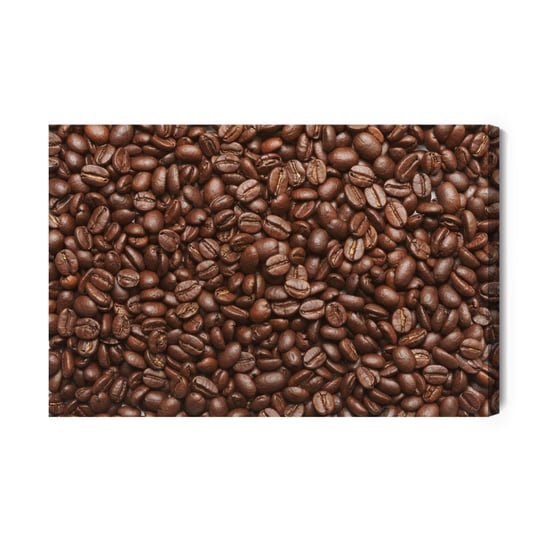 Obraz Na Płótnie Świeżo Palone Ziarna Kawy 40x30 Inna marka