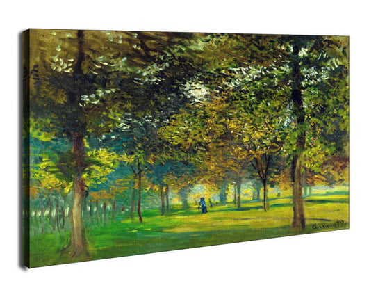 Obraz na płótnie The allee du champ de foire at argenteuil, Claude Monet, 100x70 cm Galeria Plakatu