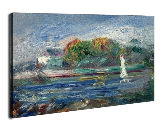 Obraz na płótnie The Blue River, Auguste Renoir, 120x90 cm Galeria Plakatu