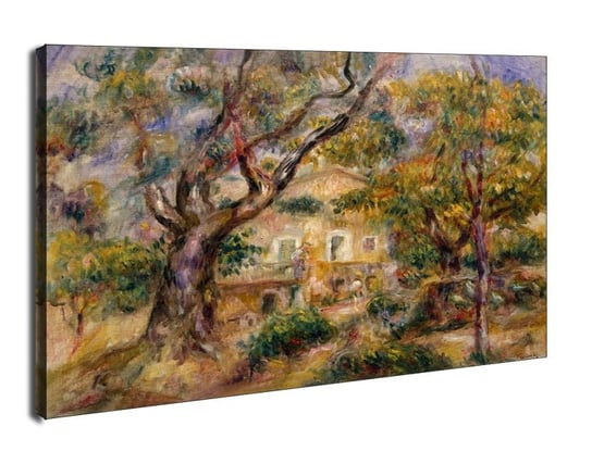 Obraz na płótnie The Farm at Les Collettes, Cagnes, Auguste Renoir, 40x30 cm Galeria Plakatu