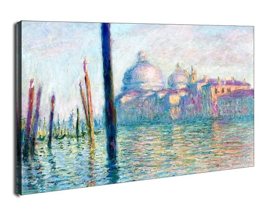 Obraz na płótnie The grand canal in venice, Claude Monet, 70x50 cm Galeria Plakatu