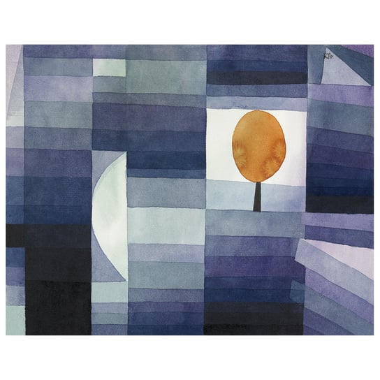 Obraz na płótnie - The Harbinger of Autumn - Paul Klee - Dekoracje ścienne cm. 50x60 Legendarte
