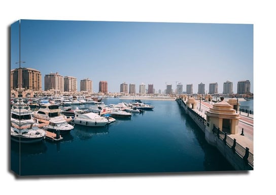Obraz na płótnie the Pearl - Doha, 91,5x61 cm Galeria Plakatu