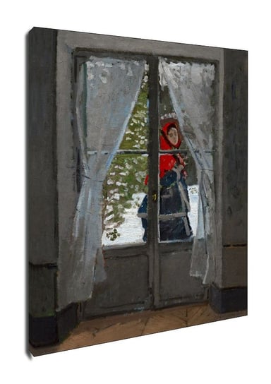 Obraz na płótnie The Red Kerchief, Claude Monet, 30x40 cm Galeria Plakatu