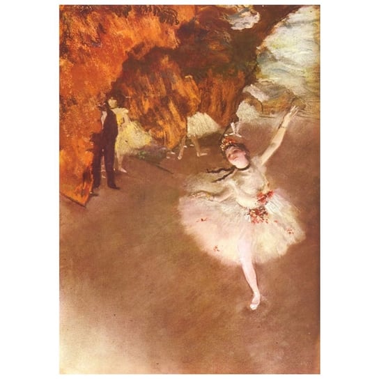 Obraz na płótnie The Star - Edgar Degas 60x85 Legendarte