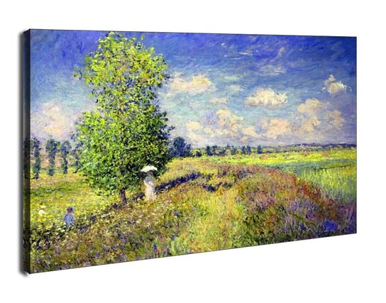 Obraz na płótnie The summer poppy field, Claude Monet, 100x70 cm Galeria Plakatu