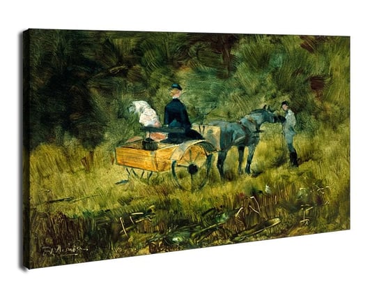 Obraz na płótnie The Trap, Henri de Toulouse-Lautrec, 40x30 cm Galeria Plakatu