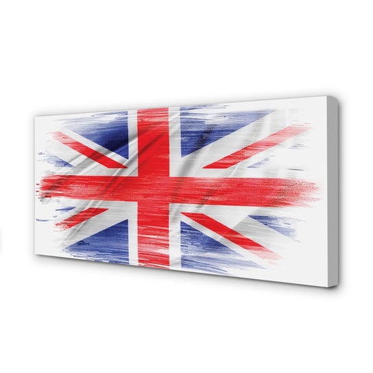 Obraz na płótnie TULUP Flaga wielkiej Brytanii 100x50 cm Tulup