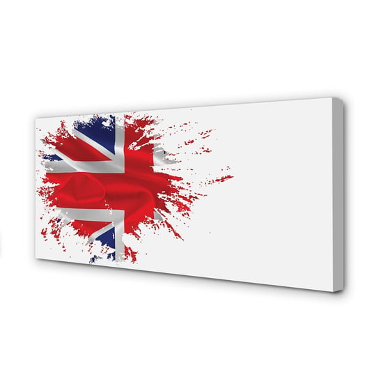 Obraz na płótnie TULUP Flaga wielkiej Brytanii 100x50 cm Tulup