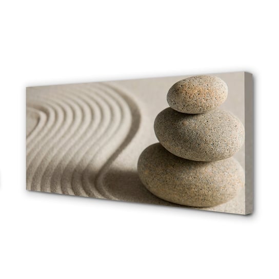 Obraz na płótnie TULUP Kamień piasek struktura 120x60 cm Tulup