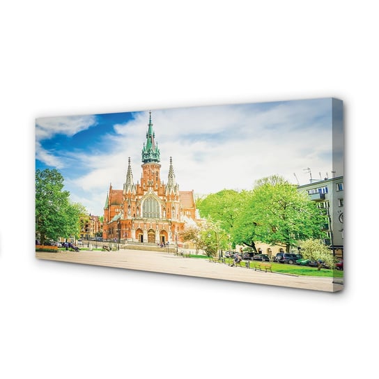 Obraz na płótnie TULUP nowoczesny Kraków Katedra 120x60 cm Tulup