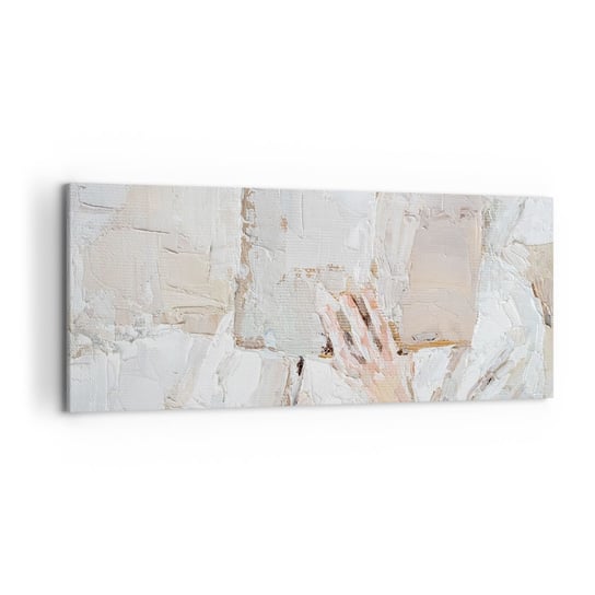 Obraz na płótnie - W innym świecie - 120x50cm - Sztuka Książka Minimalizm - Nowoczesny obraz na ścianę do salonu do sypialni ARTTOR ARTTOR
