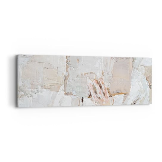 Obraz na płótnie - W innym świecie - 90x30cm - Sztuka Książka Minimalizm - Nowoczesny Canvas obraz do salonu do sypialni ARTTOR ARTTOR