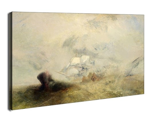 Obraz na płótnie Whalers, William Turner, 90x60 cm Galeria Plakatu