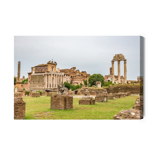 Obraz Na Płótnie Widok 3D Na Forum Romanum 40x30 NC Inna marka