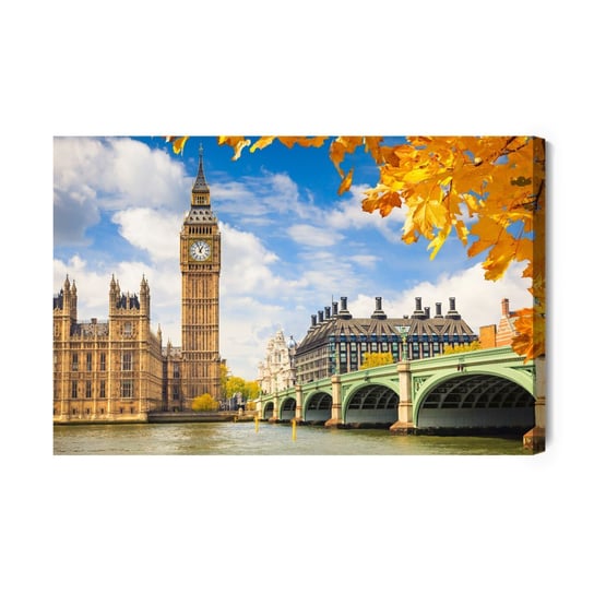 Obraz Na Płótnie Widok Na Big Bena W Londynie 100x70 Inna marka