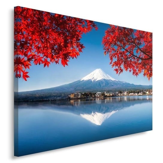 Obraz na płótnie, Widok na Górę Fudżi Japonia - 100x70 Inna marka