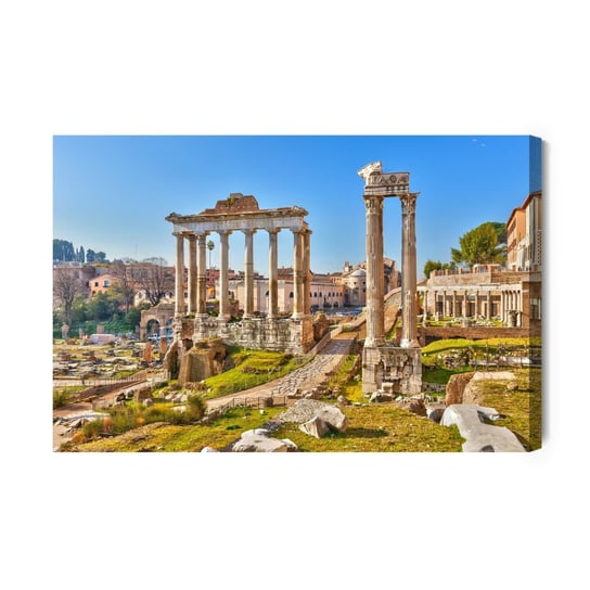 Obraz Na Płótnie Widoki W Rzymie 120x80 NC Inna marka