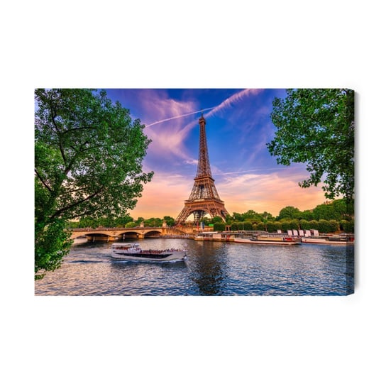 Obraz Na Płótnie Wieża Eiffla, Paryż 40x30 NC Inna marka